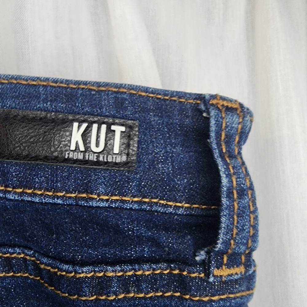 Kut From Kloth Catherine Boyfriend Jeans Dark Wash 24w - Picture 5 of 10